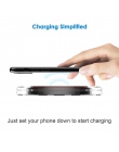 Akcoo bezprzewodowa ładowarka samochodowa do iPhone XS Max XR 6 7 8 Plus Qi szybka bezprzewodowa podstawka ładująca bezprzewodow
