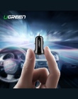 Ugreen ładowarka samochodowa mini USB dla telefonów komórkowych tablet z funkcją telefonu GPS 4.8A szybka ładowarka samochodowa 