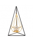 Oryginalność i w informatorze konkretnego pokoju świeczniki geometryczny świecznik żelazny świecznik na wesele akcesoria do deko