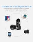 VVKing ładowarka samochodowa 5 V 3.0A Max Dual USB szybkie ładowanie dla iPhone Xiaomi Samsung Huawei telefon SONY 2 porty USB m