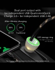 VVKing szybkie ładowanie 3.0 2.0 samochodowa USB ładowarka do Samsunga Xiaomi iPhone Huawei P30 Pro QC3.0 QC2.0 szybki samochód 
