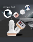 Olaf ładowarka samochodowa wyświetlacz cyfrowy 2.1A podwójny Port USB ładowarka do telefonu iPhone Samsung Xiaomi Huawei P20 lit
