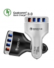 Szybka ładowarka 3.0 ładowarka samochodowa Adapter 7A QC3.0 Turbo szybkie ładowanie 4 USB telefon komórkowy do samochodu ładowar