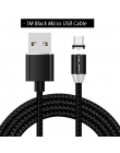 Micro USB kabel magnetyczny USB typu C magnes złącze kabla USB ładowarka do telefonu komórkowego kabel do Huawei Samsung Xiaomi 