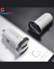 CinkeyPro QC3.0 ładowarka samochodowa do iPhone Samsung szybkie ładowanie ładowarka USB ładowarka samochodowa telefon komórkowy 