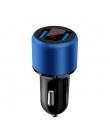 3.1A podwójna ładowarka samochodowa USB 2 Port wyświetlacz LCD 12-24 V zapalniczki dla większości telefonów/ tablet pc/nawigator