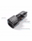ORICO podwójny Port USB ładowarka samochodowa Adapter 5V2. 4A 17 W mini ładowarka gniazdo cygar dla iPhone 7 Samsung Galaxy S6 k