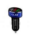 Olaf ładowarka samochodowa USB szybkie ładowanie 3.0 komórkowego adapter do ładowarki szybkie ładowanie dla Samsung note 9 Xiaom
