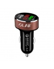 Olaf ładowarka samochodowa USB szybkie ładowanie 3.0 komórkowego adapter do ładowarki szybkie ładowanie dla Samsung note 9 Xiaom