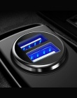 12 V 24 V Mini szybka ładowarka samochodowa USB pobierać opłaty za telefon komórkowy wyświetlacz 5 v 3.1A samochodowy samochodow