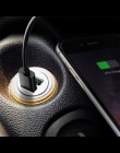 Podwójna ładowarka samochodowa USB Mini ładowarka samochodowa inteligentny telefon adapter do ładowania dla iPhone 6 S 7 8 X Plu