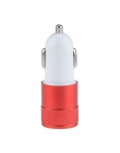 LED 5 V metalowy podwójna ładowarka samochodowa USB ze stopu Aluminium ze stopu Aluminium 2.1A ze stopu Aluminium ze stopu Alumi