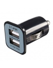 Uniwersalny do samochodów ładowarka Mini podwójne porty USB adapter gniazda dla iPad iPhone
