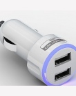Grupowy pionowy zapalniczki 2 porty USB ładowarka samochód Auto adapter do ładowania ładowarka do telefonu komórkowego r29