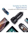 VVKing 30 W szybkie ładowanie 3.0 2 USB ładowarka samochodowa dla Huawei Samsung Xiaomi LG QC3.0 SCP FCP AFC dla iPhone ipad 2.4