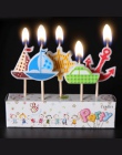 AIHOME 3 sztuk/partia świeczki urodzinowe Cartoon Craft prezenty dla dzieci śliczne przypadku zaopatrzenie firm ciasto Topper św