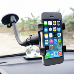 Portefeuille uniwersalny 360 obrotowy wycieraczki samochodów przyssawka do montażu na uchwyt do iPhone'a 6 Samsung S7 GPS uchwyt