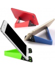 Fimilef uniwersalny składany stojak na telefon uchwyt do iPhone Samsung Xiaomi kolorowe w kształcie litery V Smartphone Tablet P