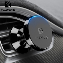 FLOVEME samochodowy magnetyczny uchwyt na telefon dla iPhone Samsung 360 obrót magnes uchwyt do otworu wentylacyjnego stojak na 