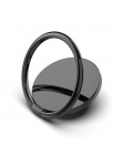Luksusowe metal telefon komórkowy uchwyt uniwersalny 360 stopni pierścionek obrotowy uchwyt na uchwyt magnetyczny do samochodu s