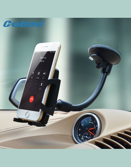 Uniwersalny długie ramię przednia szyba telefon komórkowy uchwyt samochodowy uchwyt na telefon komórkowy stojak na iPhone'a GPS 