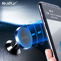 RAXFLY magnetyczny uchwyt do telefonu w samochodzie 360 obrót uniwersalny uchwyt samochodowy mocny magnes trzymać telefonu stoja