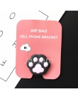 Sprzedaż hurtowa gniazdo uniwersalne kot pazur uchwyt na telefon komórkowy powietrza telefon rozszerzenie stojak na telefon komó