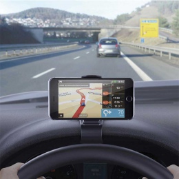Uniwersalny uchwyt samochodowy na telefon regulowany uchwyt do pulpitu klip inteligentny telefon z GPS wspornik stojakowy dla ip