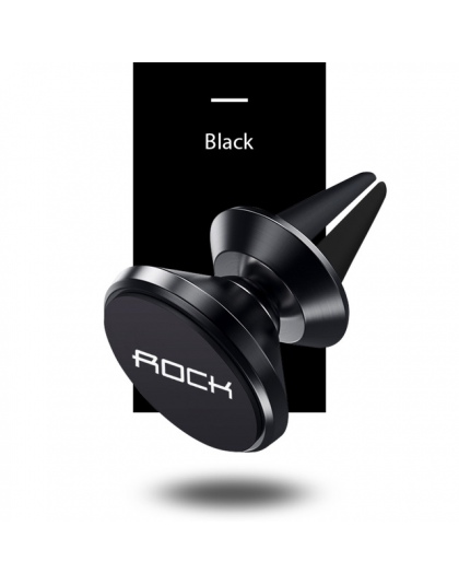 Rock aktualizacja samochodowy magnetyczny uchwyt na telefon stojak na iPhone'a XS XR X 8 7 Samsung S9 S8 Air Vent komórkowy tele