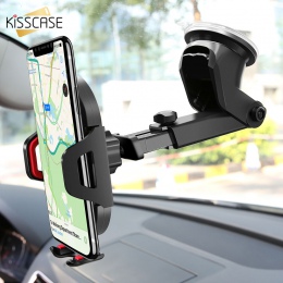 KISSCASE samochód posiadacz telefonu przedniej szyby uchwyt na iPhone'a XR X 7 uchwyt samochodowy Air Vent uchwyt na telefon kom