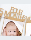 1st urodziny zdjęcie rama 1-12 miesięcy dziecka ramka na zdjęcia prysznic Baby ramka na fotografię dla dzieci prezent urodzinowy