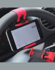 Uchwyt samochodowy mini odpowietrznik KIEROWNICA zacisk mocujący telefon komórkowy uchwyt na telefon uniwersalny dla iPhone wspa