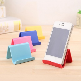 Uniwersalny z tworzywa sztucznego telefon na biurko podstawa do smartfona cukierki kolor komórkowego podstawka pod telefon uchwy
