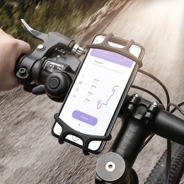 Uniwersalna rowerowa rower motocykl telefon komórkowy uchwyt silikonowy klamra Pull przeciwpoślizgowe telefon komórkowy GPS uchw