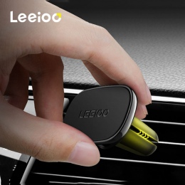 LEEIOO uchwyt samochodowy na telefon magnetyczny uchwyt na uchwyt do otworu wentylacyjnego komórkowy stojak na smartphone komórk
