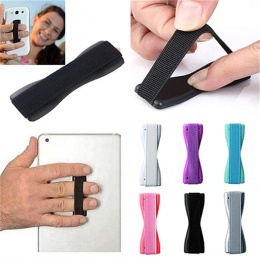 JINHF antypoślizgowe elastyczny pasek pasek uniwersalny telefon pokrowiec do Apple iPhone Samsung Finger Gripfor telefony komórk
