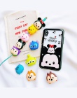 Sprzedaż hurtowa gniazdo samochodowe uchwyt na telefon Cartoon Protector kabel Saver pokrywa Coque dla iPhone 8 Plus 5 5S SE 5C 