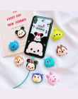 Sprzedaż hurtowa gniazdo samochodowe uchwyt na telefon Cartoon Protector kabel Saver pokrywa Coque dla iPhone 8 Plus 5 5S SE 5C 