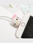 Sprzedaż hurtowa gniazdo samochodowe uchwyt na telefon Cartoon Protector kabel Saver pokrywa Coque dla iPhone 8 Plus 5 5S SE 5C 