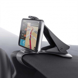 JOVEINS przeciwpoślizgowe uchwyt samochodowy telefon klip HUD projekt deski regulowany uchwyt do iPhone 8 7 Plus 6 Galaxy S8 tel