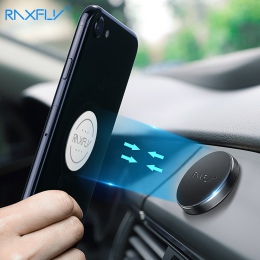 RAXFLY magnetyczny uchwyt samochodowy na telefon dla iPhone X XS Max Samsung Xiaomi uchwyt do telefonu z magnesem uniwersalny te