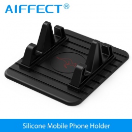 AIFFECT biurko uchwyt na telefon uniwersalny uchwyt na telefon komórkowy stojak na miękkie silikon telefon samochodowy uchwyt na