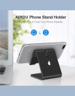 Aerdu aluminium Metal telefon uchwyt na tablet pulpit uniwersalny antypoślizgowy uchwyt mobilny stojak uchwyt dla iPhone Pad dla