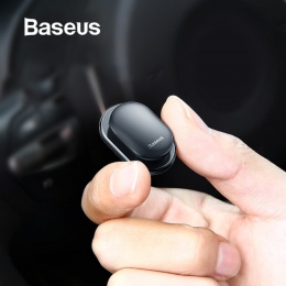 Baseus 4 sztuk mały samochód uchwyt ścienny haki zawieszka klips do Słuchawki z kablem USB breloki do kluczy organizator akcesor