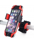 Rower kierownica rowerowa i motocyklowa uchwyt do montażu na uchwyt na telefon z silikonową opaską dla Iphone Samsung XIAOMI GPS