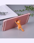 1 szt Cute Cat posiadacz telefonu uniwersalny telefon komórkowy Tablet stojak przyssawka telefon komórkowy mocowania SD998