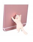 1 szt Cute Cat posiadacz telefonu uniwersalny telefon komórkowy Tablet stojak przyssawka telefon komórkowy mocowania SD998