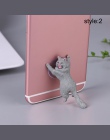 1 szt Cute Cat posiadacz telefonu uniwersalny telefon komórkowy Tablet stojak przyssawka telefon komórkowy mocowania SD998