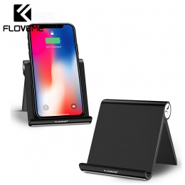 FLOVEME uchwyt na telefon stojak na iPhone'a XR XS na iPad uniwersalny regulowany składany na telefon komórkowy Tablet uchwyt bi