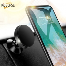 KISSCASE samochodowy magnetyczny uchwyt na telefon dla iPhone X podstawka na telefon komórkowy voiture uchwyt samochodowy stojak